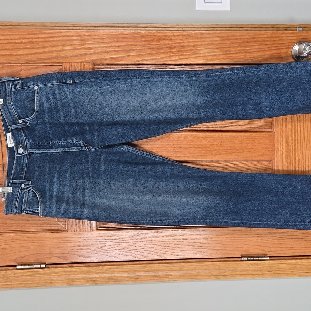 COH Charlotte High Rise Straight Leg Blue Denim Size 31